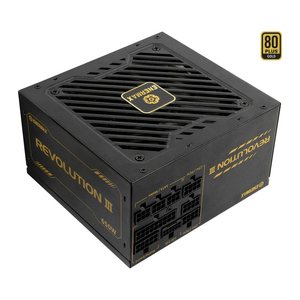 Enermax Power Supply 650W Revolution3 80+ Gold Black FULLMOD
