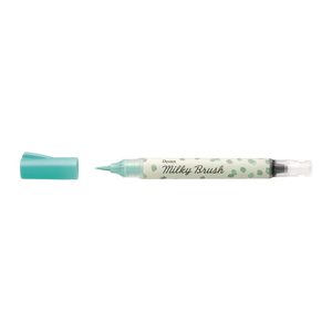 Pentel Milky Brush XGFH-PDX Brush-Pen grün, 1 St.