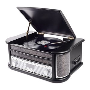 DENVER MRD-51 Plattenspieler schwarz