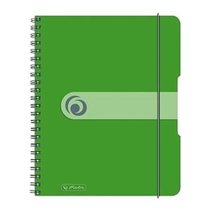 Herlitz Spiralblock "to go" PP-Cover A5 80 Bl. Apfel