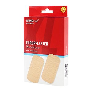 WUNDmed® Pflaster Europflaster XL 03-003 beige 5,0 x 10,0 cm, 6 St.