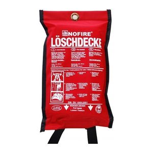 NOFIRE Löschdecke NO 160x180 POLY 1C im Polybag