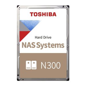 Toshiba 8.9cm (3.5") 22TB SATA3 NAS N300 7200RPM intern