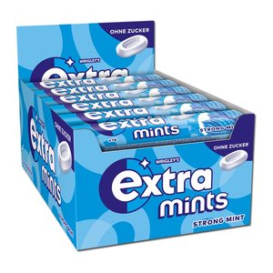 extra® mints Bonbons 24x 16 Dragees, 24 St.