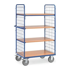 fetra Etagenwagen 8411 blau 60,9 x 116,9 x 180,0 cm
