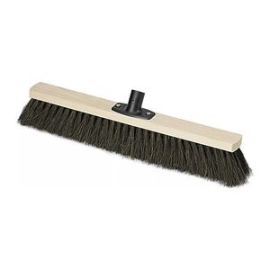 Nölle Besenkopf Power Stick Saalbesen schwarz Holz 40,0 cm breit