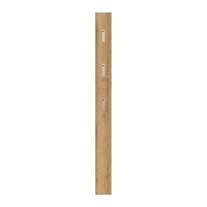 GERMANIA Wandgarderobe 3348-243 eiche Holz 3 Haken 15,0 x 170,0 cm, 1 St.