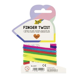 folia FingerTwist Fadenspiel mehrfarbig