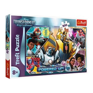 Trefl Transformers Earth Spark Powerd Up! Puzzle, 300 Teile