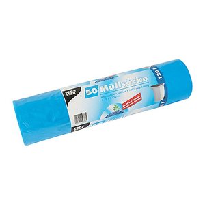 STARPAK Müllbeutel 120,0 l blau 24,0 µm, 50 St.