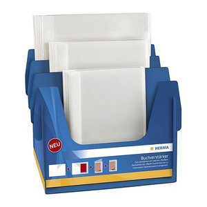 HERMA Buchumschläge BASIC transparent 54,0 x 29,5 cm, 20 St.