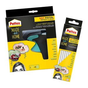 Pattex Made at Home Heißklebepistole schwarz, 1 Set