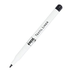 KREUL Textilmarker schwarz 1,0 - 2,0 mm, 1 St.