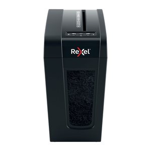 Rexel Secure X8-SL Aktenvernichter mit Partikelschnitt P-4, 4 x 40 mm, bis 8 Blatt, schwarz