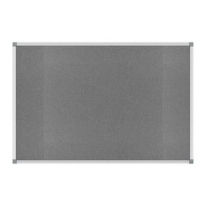 MAUL Pinnwand MAULstandard 180,0 x 90,0 cm Textil grau
