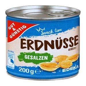 GUT&GÜNSTIG geröstet & gesalzen Erdnüsse 200,0 g, 1 St.