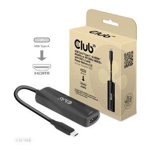 Club3D Adapter USB 3.2 Typ C > HDMI 2.1 HDR10 8K60Hz aktiv retail