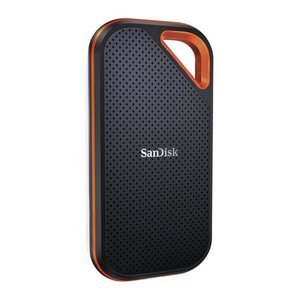 SanDisk Extreme PRO Portable SSD V2 1 TB externe SSD-Festplatte schwarz, orange