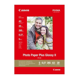 Canon Fotopapier PP-201 A3 DIN A3 hochglänzend 265 g/qm 20 Blatt