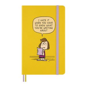 MOLESKINE Notizbuch Peanuts Paddy ca. DIN A5 liniert, orange Hardcover 176 Seiten, 1 St.