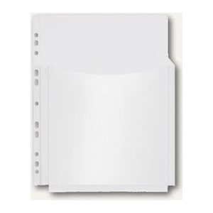 FolderSys Prospekthüllen Katalog 3/4 DIN A4 transparent klar 0,20 mm, 5 St.