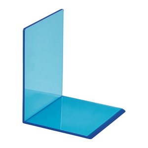 MAUL Buchstützen blau 10,0 x 10,0 x 13,0 cm, 2 St.