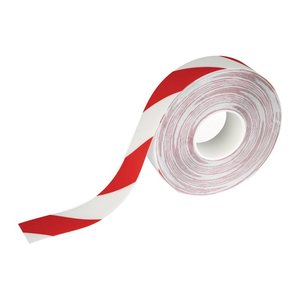 DURABLE Bodenmarkierungsband Duraline Strong 2 Colours rot, weiß 50,0 mm x 30,0 m