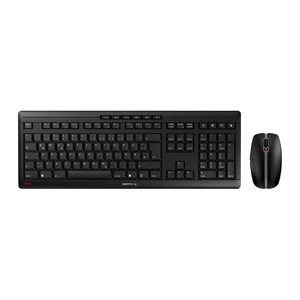 CHERRY STREAM DESKTOP RECHARGE Tastatur-Maus-Set kabellos schwarz