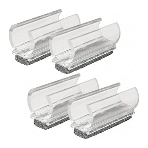 WAGNER® design yourself EH 0692 Klemmschalengleiter Kunststoff Ø 1,9 cm, 4 St.