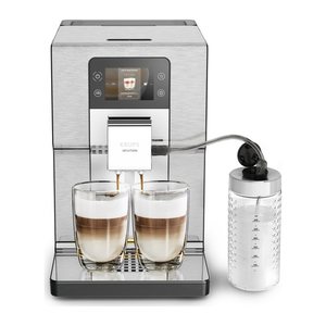 KRUPS EA877D Intuition Experience Kaffeevollautomat silber