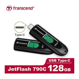 USB-Stick 128GB Transcend JetFlash 790C USB3.2 schwarz