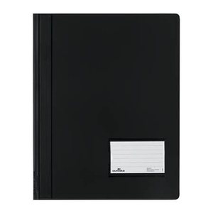 DURABLE Schnellhefter DURALUX Kunststoff schwarz DIN A4 überbreit, 10 St.