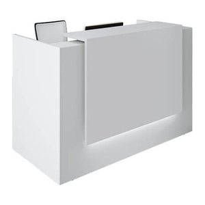 Quadrifoglio Empfangstheke gerade, weiß 166,0 x 88,0 x 113,0 cm