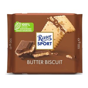 Ritter SPORT KNUSPERKEKS Schokolade 100,0 g, 1 St.
