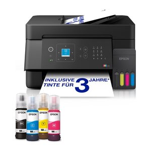 AKTION: EPSON EcoTank ET-4900 4 in 1 Farb-Tintenstrahl-Multifunktionsdrucker schwarz mit 50 Euro CashBack