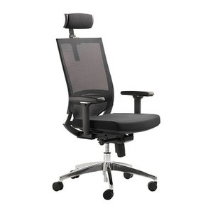 Mayer Bürostuhl myOPTIMAX, 2486 Stoff schwarz, Gestell alu