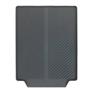 WENKO Abtropfmatte Linea grau, 1 St.