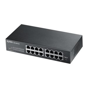 Zyxel GS1100-16 16-Port Gigabit Unmanaged Switch V4
