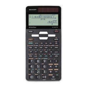SHARP EL-W531TG Wissenschaftlicher Taschenrechner schwarz/weiß