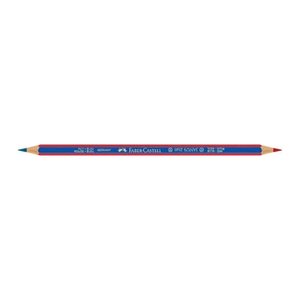 FABER-CASTELL Farbstift JANUS rot/blau