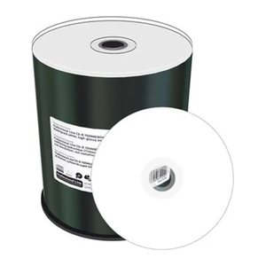 MediaRange CD-R 700MB 100pcs Waterguard weiß wasserfest