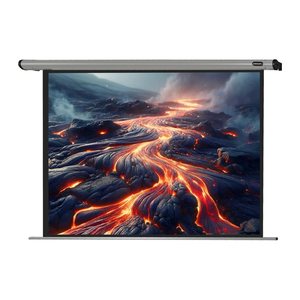 celexon elektrische Rolloleinwand HomeCinema Motor 4:3, 220 x 165 cm Projektionsfläche