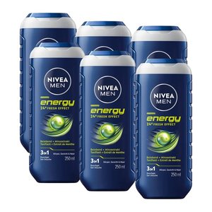 NIVEA MEN Energy Duschgel & Shampoo 250 ml