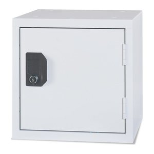 Schließfachwürfel (3 Größen) – Lichtgrau / Lichtgrau (305 x 305 x 305 mm)