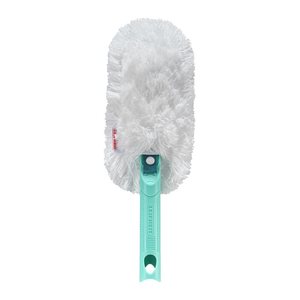 LEIFHEIT Staubwischer SUPERDUSTER weiß/türkis Kunststoff 12,0 cm breit