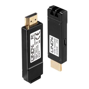 LINDY HDMI Extend Transceiver 4K LWL 300m Duplex LC Multi 50