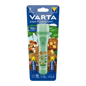 VARTA Kids Flashlight LED Taschenlampe grün, 10 Lumen, 1 St.