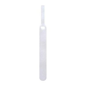 Schwaiger Klettbinder 170 x 12 x 2mm Weiß 10 Stück