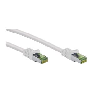 goobay RJ-45 Netzwerkkabel 20,0 m weiß bis zu 2.000 MHz, 1 St.
