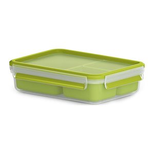emsa Lunchbox CLIP & GO transparent 1,2 l, 1 St.